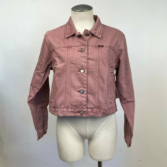 Obey Denim Jacket "Orchard" Mauve - Picture 2 of 7